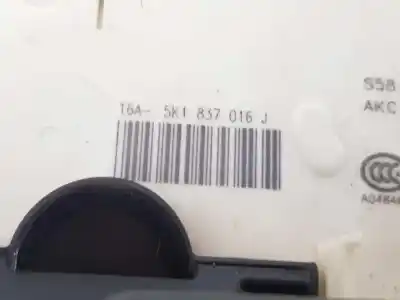 Second-hand car spare part front right door lock for seat leon (5f1) 1.6 tdi oem iam references 5k1837016j  5k1837016j