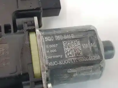 Second-hand car spare part rear left window motor for seat leon (5f1) 1.6 tdi oem iam references 5q0959811e  5q0959811e