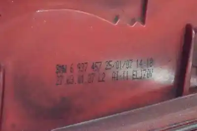 Second-hand car spare part left tailgate light for bmw 3 (e90) 320 d oem iam references 63216937457  63216937457