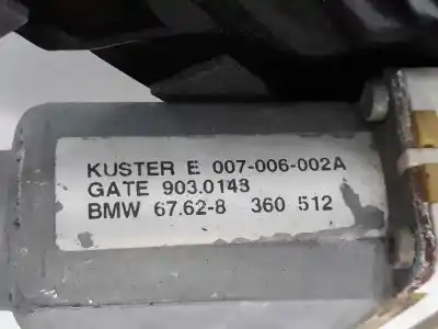 Second-hand car spare part rear left window regulator for bmw 5 (e39) 525 i oem iam references 51348159833  51348159833