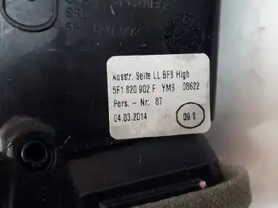 Автозапчастина б/у аератор для seat leon 2.0 16v tsi посилання на oem iam 5f1820902f  5f1820902fyms