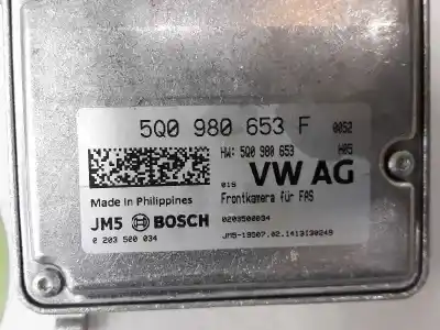 Second-hand car spare part camera for seat leon 2.0 16v tsi oem iam references 5q0980653f  0203500034