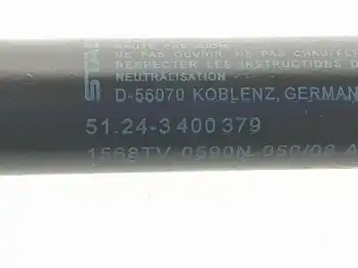 Second-hand car spare part tailgate gas strut for bmw x3 (e83) 2.0 turbodiesel cat oem iam references 51243400379  51243400379