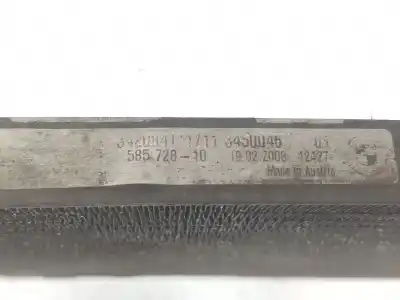 Peça sobressalente para automóvel em segunda mão condensador / radiador de ar condicionado por bmw x3 (e83) 2.0 turbodiesel cat referências oem iam 17113450046