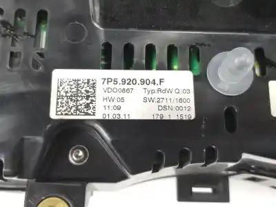 Автозапчастина б/у панель інструментів для porsche cayenne 3.0 v6 tdi посилання на oem iam 95864114411  95864114410