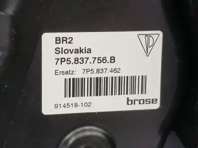 Автозапчастина б/у регулятор переднього правого скла для porsche cayenne 3.0 v6 tdi посилання на oem iam 95854246202  95854246201