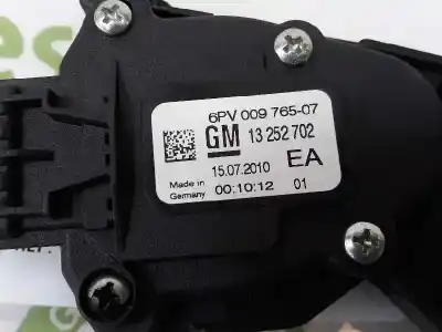 Автозапчасти б/у педальный потенциометр за opel astra j (p10) 1.7 cdti (68) ссылки oem iam 13252702  6pv00976507