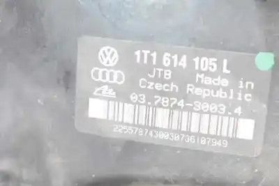 Second-hand car spare part brake servo for volkswagen touran (1t1) 1.9 tdi oem iam references 1t1614106d 1t1614106d 