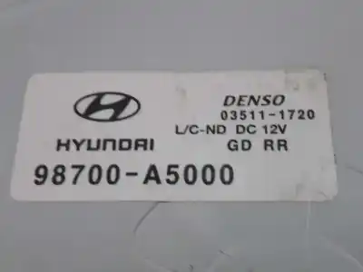 Автозапчастина б/у двигатель заднього склоочисника для hyundai i30 (gd) 1.6 crdi посилання на oem iam 98700a5000  98700a5000
