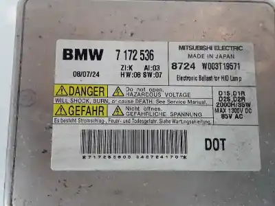 Second-hand car spare part xenon headlights control unit  for bmw 7 (f01, f02, f03, f04) 730 d oem iam references 63127250624  7172536 Second-hand car spare part xenon headlights control unit  for bmw 7 (f01, f02, f03, f04) 730 d oem iam references 63127250624  7172536