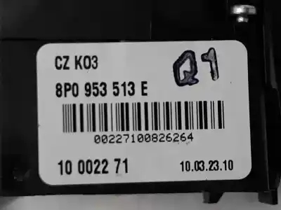 Автозапчастина б/у перерівний контроль для audi tt (8j3/8j9) 1.8 tfsi coupe 160 cv / 118 kw посилання на oem iam 8p0953513e  8p0953513e Автозапчастина б/у перерівний контроль для audi tt (8j3/8j9) 1.8 tfsi coupe 160 cv / 118 kw посилання на oem iam 8p0953513e  8p0953513e