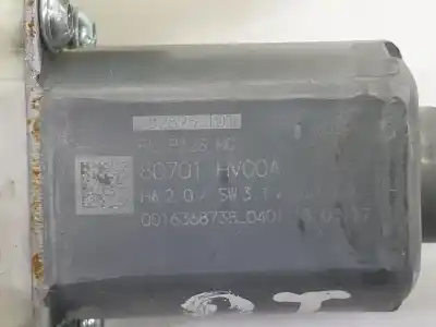 Автозапчасти б/у мотор переднего левого стекла за nissan qashqai (j11) 1.6 cat 163 cv / 120 kw ссылки oem iam 80701hv00a  80701hv00a