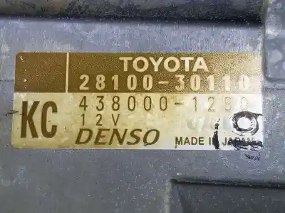 Second-hand car spare part starter motor for toyota hilux 2gdftv oem iam references 2810030110 2810030110 