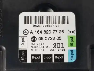 Автозапчасти б/у электронный модуль за clase c clase m 3.0 cdi ссылки oem iam a1648207726  a1648207726