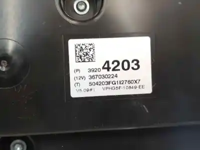 Peça sobressalente para automóvel em segunda mão quadrante por opel corsa e (x15) 1.4 lpg (08 68) referências oem iam 39204203  39140084