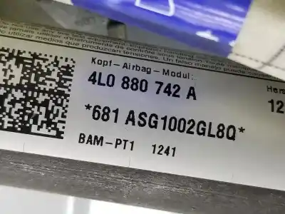 Автозапчастина б/у передня права подушка безпеки для audi q7 (4l) 3.0 v6 24v tdi посилання на oem iam 4l0880742a  4l0880742a