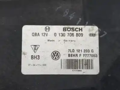 Автозапчасти б/у электрический вентилятор за audi q7 (4l) 3.0 v6 24v tdi ссылки oem iam 7l0121203g  7l0121203g