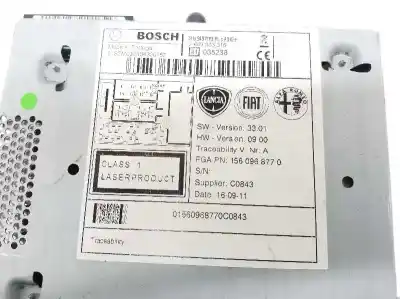 Автозапчастина б/у аудіо система / радіо cd для alfa romeo giulietta (940_) 2.0 jtdm (940.fxl1a) посилання на oem iam 156096877  156096877