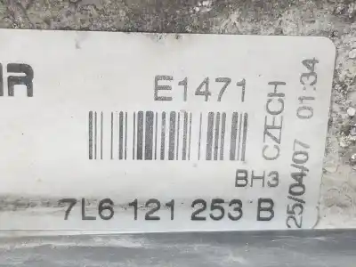 Автозапчастина б/у водяний радіатор для audi q7 (4l) 3.0 v6 24v tdi посилання на oem iam 7l6121253b  7l6121253b