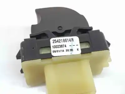 Peça sobressalente para automóvel em segunda mão botão / interruptor elevador vidro dianteiro direito por renault clio iv (bh_) 1.5 dci 90 referências oem iam 254218614r