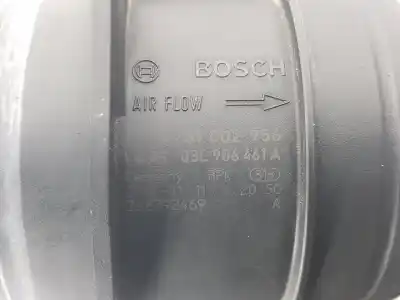 Автозапчастина б/у витратомір повітря для volkswagen tiguan (ad1, ax1) 2.0 tdi посилання на oem iam 03l906461a  03l906461a