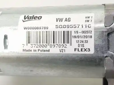 Автозапчасти б/у мотор заднего стеклоочистителя за volkswagen tiguan (ad1, ax1) 2.0 tdi ссылки oem iam 5g0955711c  5g0955711c