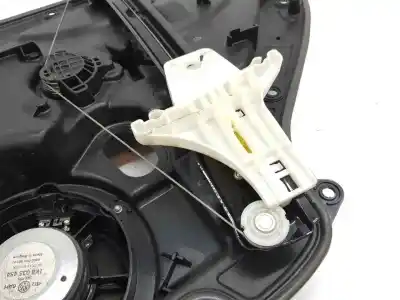 Second-hand car spare part rear left window regulator for volkswagen golf vi variant (aj5) 1.6 tdi dpf oem iam references 5k4839461  5k4839729j