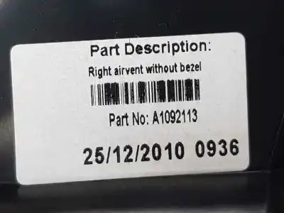 Автозапчастина б/у аератор для citroen ds3 (sa_) 1.6 vti 120 посилання на oem iam 8265kz  8265kz