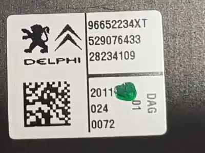 Автозапчасти б/у выключатель левого переднего окна за citroen ds3 (sa_) 1.6 vti 120 ссылки oem iam 96652234xt