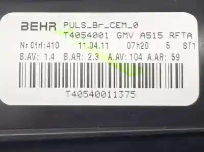 Автозапчасти б/у нагревательный вентилятор за citroen ds3 (sa_) 1.6 vti 120 ссылки oem iam 6441cs  t40540011375