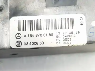 Автозапчасти б/у климат-контроль за clase c clase m 3.0 cdi ссылки oem iam a1648700189  a1648700189