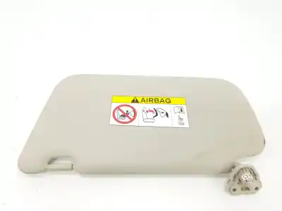 Second-hand car spare part right sunshade for nissan pulsar fastback (c13) 1.2 dig-t oem iam references 964004ma0d