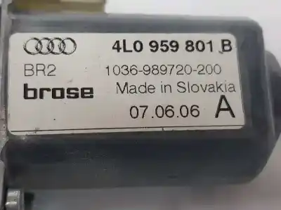 Second-hand car spare part left front window motor for audi q7 (4l) 3.0 v6 24v tdi oem iam references 4l0959801b  4l0959801b