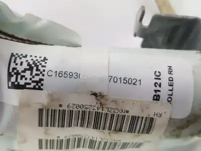 Second-hand car spare part front right curtain airbag for nissan pulsar fastback (c13) 1.2 dig-t oem iam references 985p03zl0a  985p03zl0a