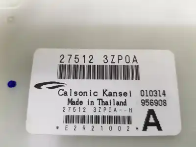 Second-hand car spare part electronic module for nissan pulsar fastback (c13) 1.2 dig-t oem iam references 275123zp0a  275123zp0a