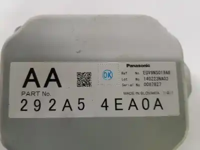 Peça sobressalente para automóvel em segunda mão módulo eletrônico por nissan pulsar fastback (c13) 1.2 dig-t referências oem iam 292a54ea0a  292a54ea0a