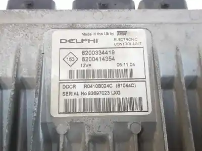 Автозапчастина б/у ебу контролер двигуна для renault megane ii sedán (lm0/1_) 1.5 dci (lm02, lm13, lm2a) посилання на oem iam 8200334419  8200414354