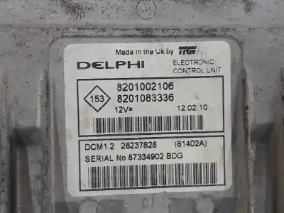 İkinci el araba yedek parçası ecu motor kontrol cihazi için dacia duster (hs_) 1.5 dci oem iam referansları 8201002106  8201083336