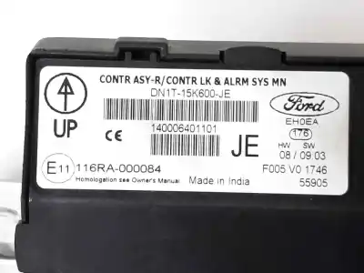 Second-hand car spare part power management control unit for ford ecosport 1.5 tdci cat oem iam references 2109391 dn1t15k600je 
