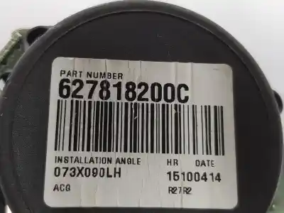 Peça sobressalente para automóvel em segunda mão cinto de segurança traseiro esquerdo por nissan pulsar fastback (c13) 1.2 dig-t referências oem iam 888453zl0a  888453zl0a