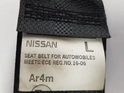 Peça sobressalente para automóvel em segunda mão cinto de segurança traseiro esquerdo por nissan pulsar fastback (c13) 1.2 dig-t referências oem iam 888453zl0a  888453zl0a