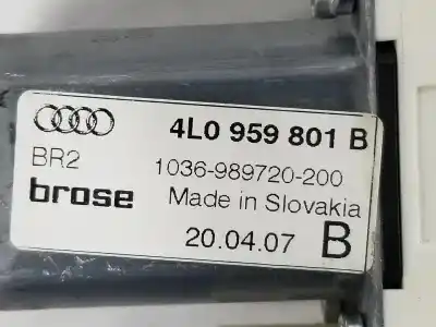 Автозапчасти б/у мотор переднего левого стекла за audi q7 (4l) 3.0 v6 24v tdi ссылки oem iam 4l0959801b  4l0959801b