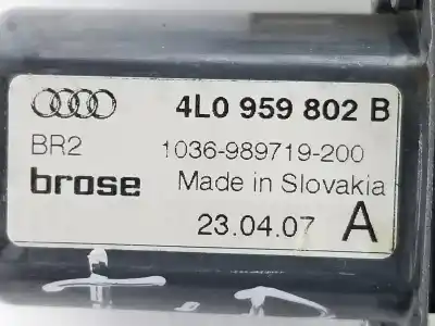 Second-hand car spare part rear right window motor for audi q7 (4l) 3.0 v6 24v tdi oem iam references 4l0959802b  4l0959802b