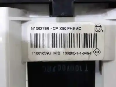 İkinci el araba yedek parçası isitma / klima kontrolü için dacia duster (hs_) 1.5 dci oem iam referansları 6001551800  n106278b t1001639u