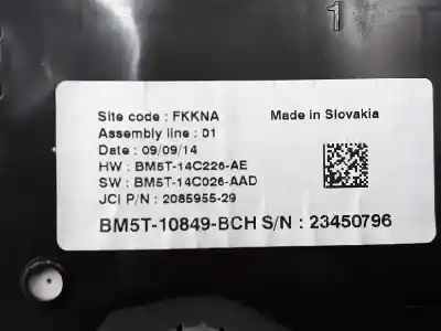 Peça sobressalente para automóvel em segunda mão quadrante por ford focus iii 1.6 tdci referências oem iam 1940146  1940146