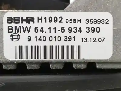 Автозапчастина б/у вентилятор опалення для bmw 7 (e65, e66, e67) 730 ld посилання на oem iam 64116913401  64116934390