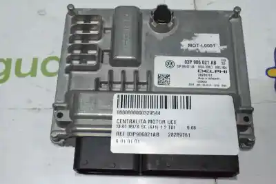 Second-hand car spare part ECU ENGINE CONTROL for SEAT IBIZA SC (6J1)  OEM IAM references 03P906021AB  28289761 03P906021AA