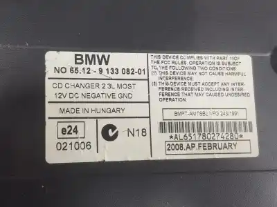 Автозапчастина б/у аудіо система / радіо cd для bmw 7 (e65, e66, e67) 730 ld посилання на oem iam 65129133082  65129133082