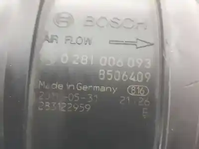 Piesă de schimb auto la mâna a doua debitmetru pentru bmw 3 (e90) 316 i referințe oem iam 8506409  0281006093