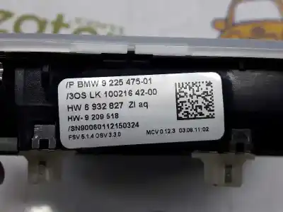 Pezzo di ricambio per auto di seconda mano luce interna per bmw 3 (e90) 318 d riferimenti oem iam 61319225475  9225475